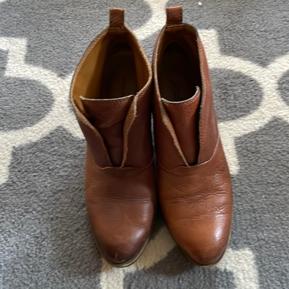 Lucky Brand leather booties